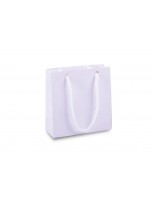 Sacola Papel Branco 10x10x4cm - B1057